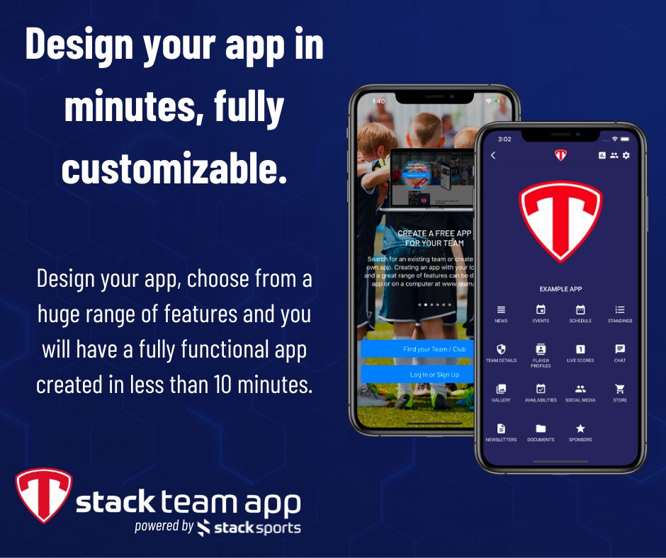 screenshot of Stack Team App
